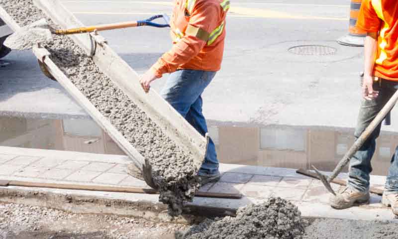 Dunedin Concrete servicing concrete pouring in Madison